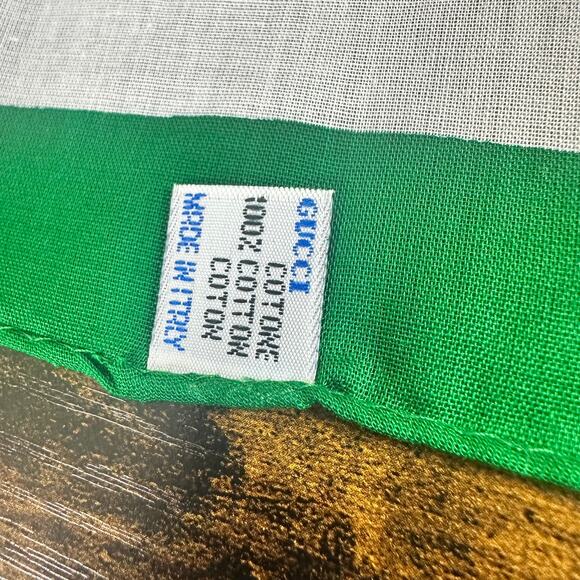 Gucci Flora Silk Square Scarves Set of 2 With Box for Neck Hair Bag Vintage - Picture 5 of 8
